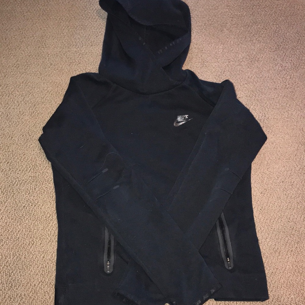 Women's black Nike hoodie